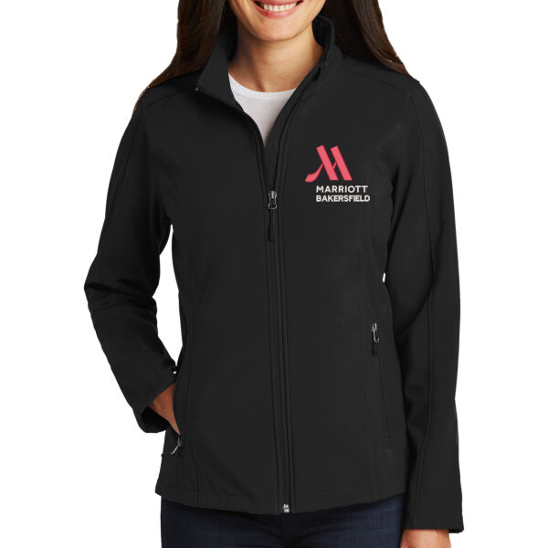 Marriott Bakersfield - Ladies Core Soft Shell Jacket Thumbnail